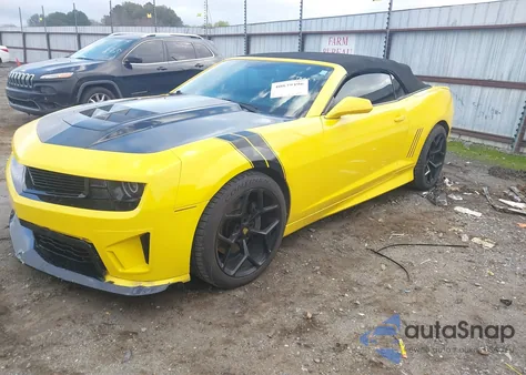 2012 Chevrolet Camaro 2Ss из США, поврежденный, VIN 2G1FK3DJ8C9185880